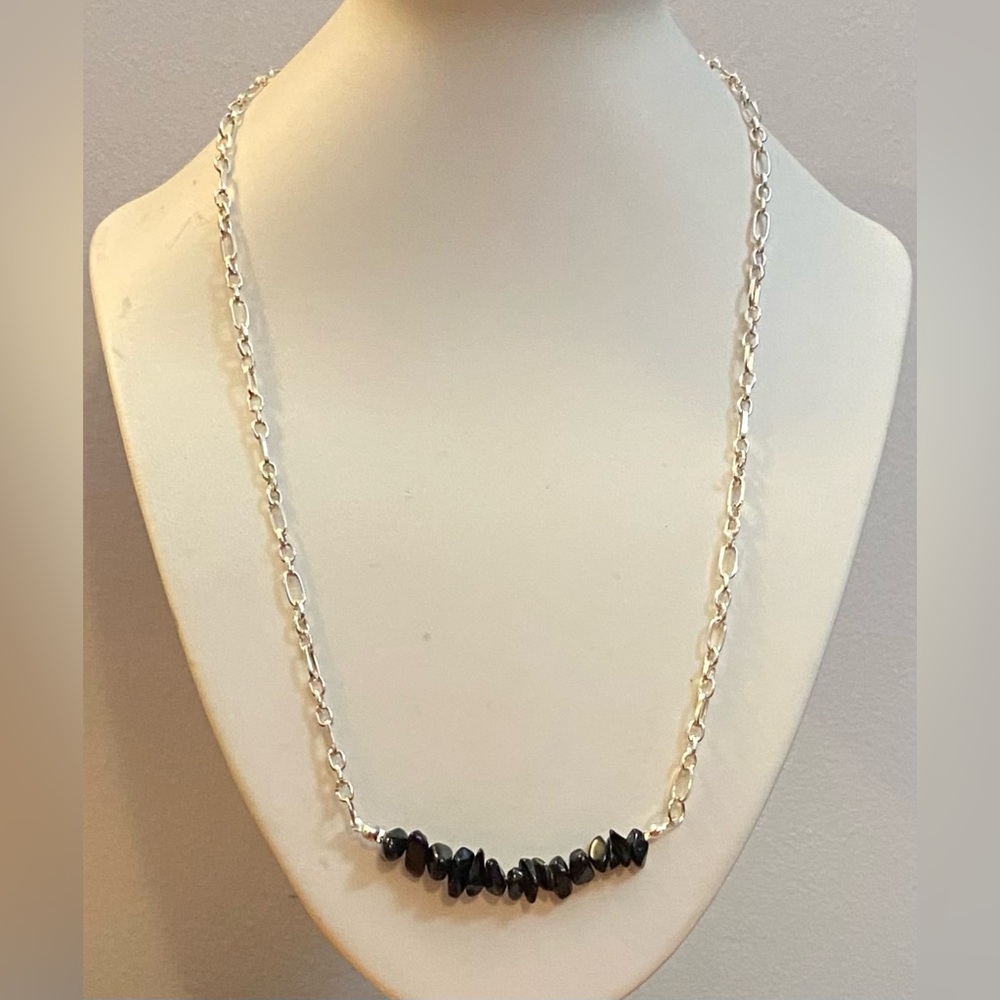 NEW Obsidian Crystal necklace